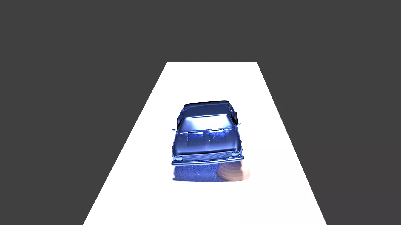 Blender Car Accident animation 3D model_0