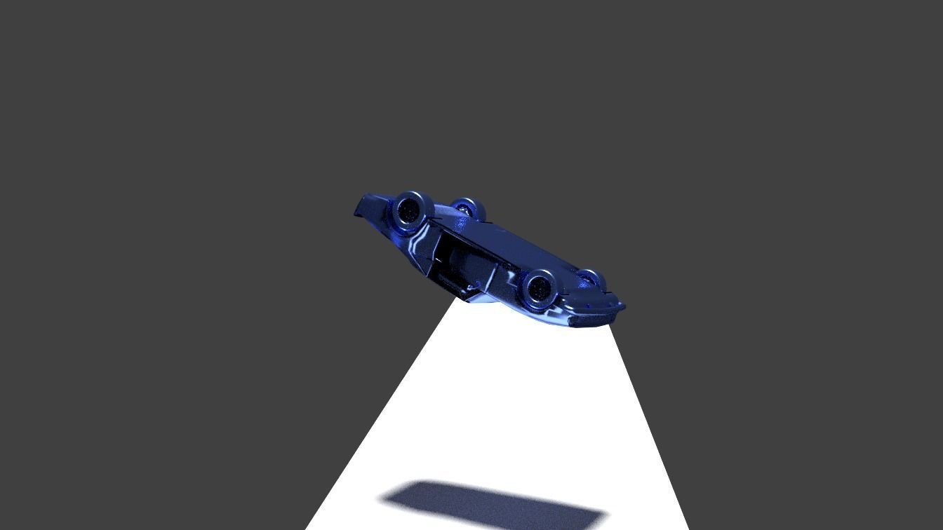 Blender Car Accident animation 3D model_48
