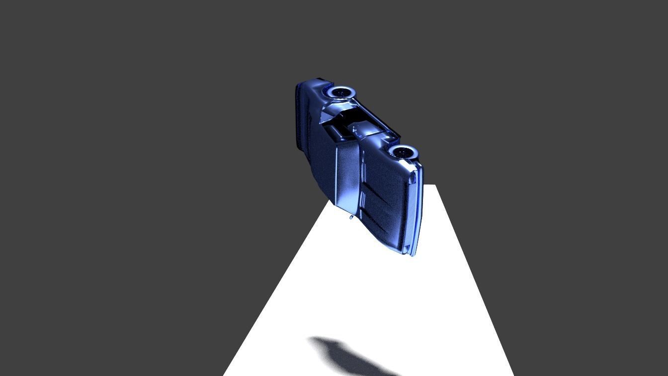Blender Car Accident animation 3D model_28