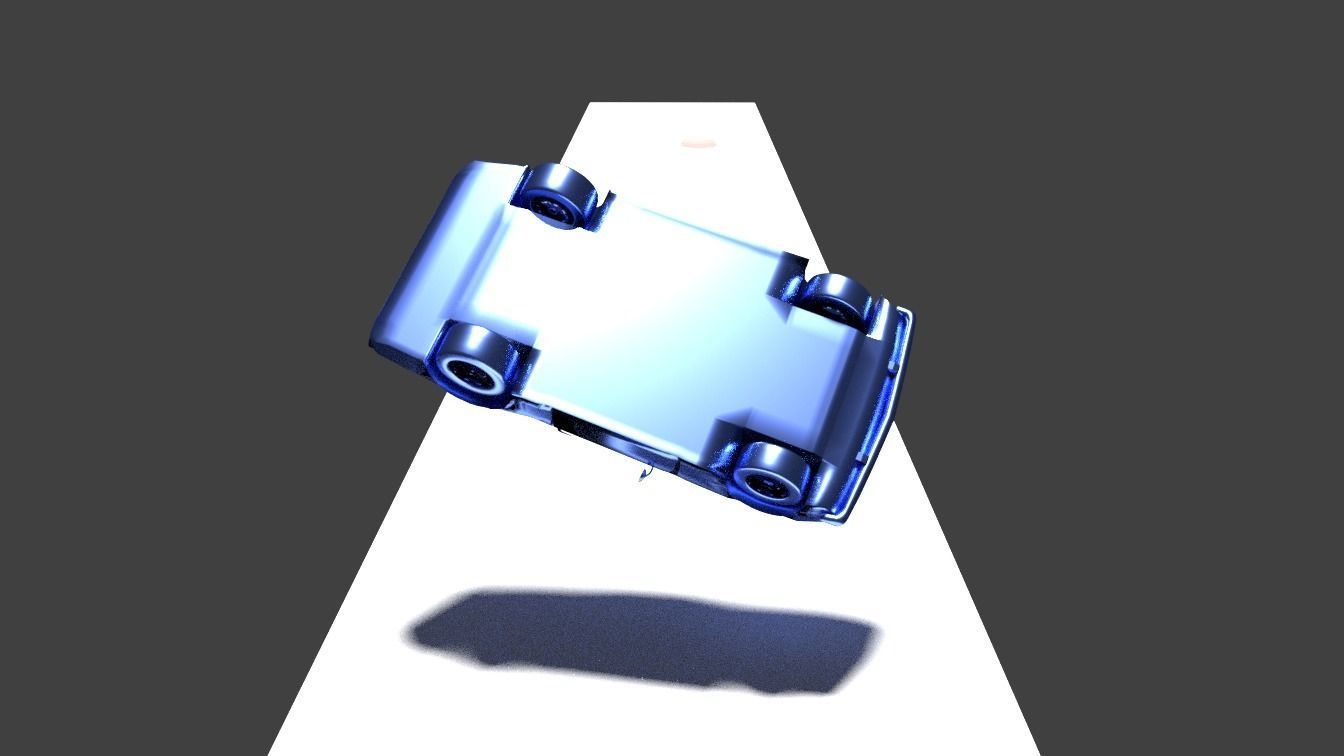 Blender Car Accident animation 3D model_63