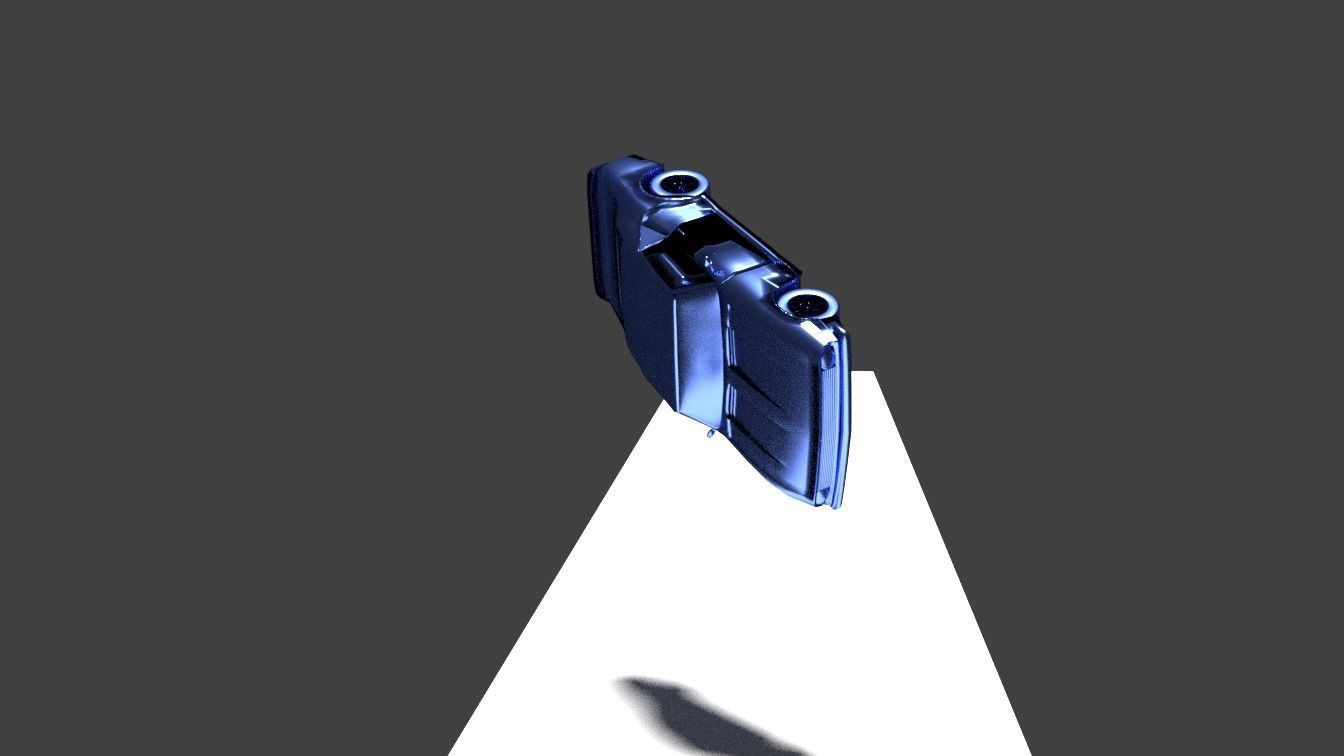 Blender Car Accident animation 3D model_29