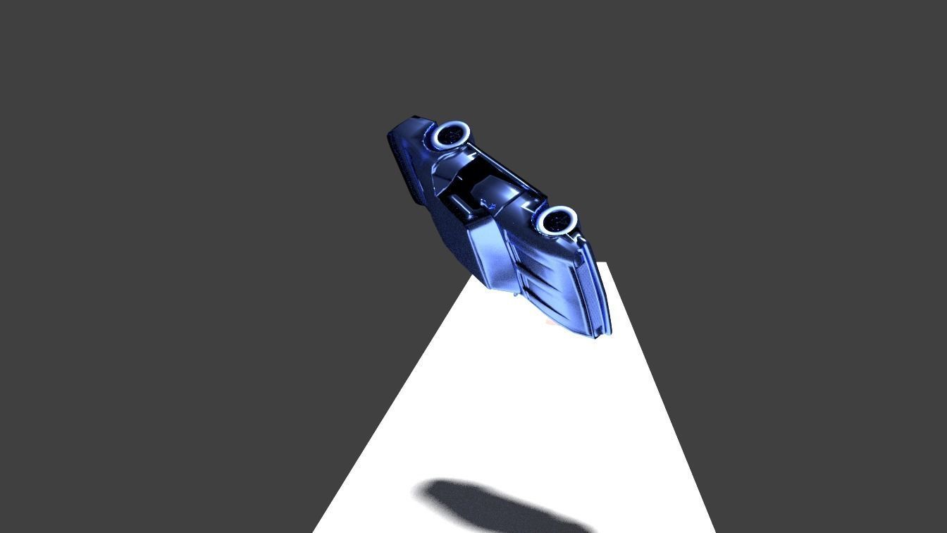 Blender Car Accident animation 3D model_35