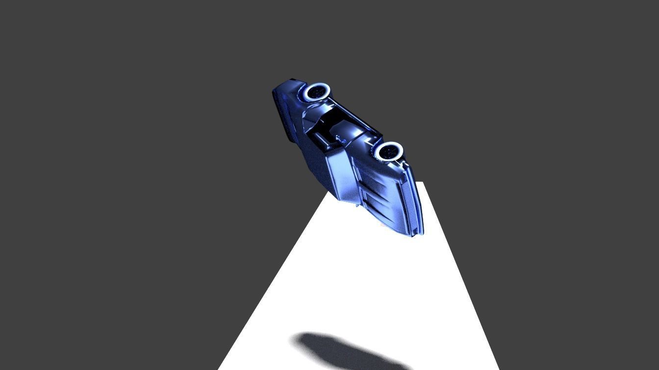 Blender Car Accident animation 3D model_34