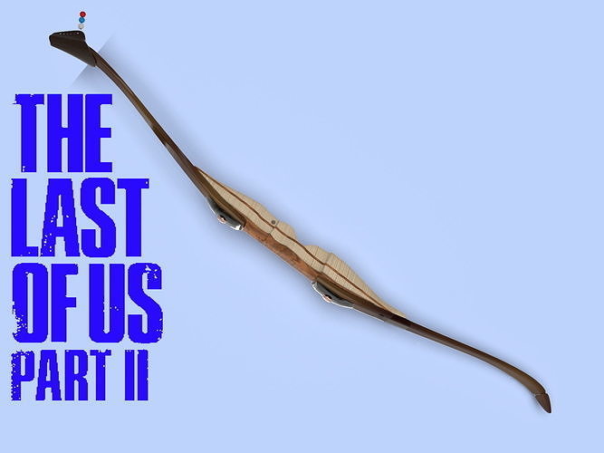 The Last of Us Part II Bow Ellie cosplay for 3D printing 3D print model