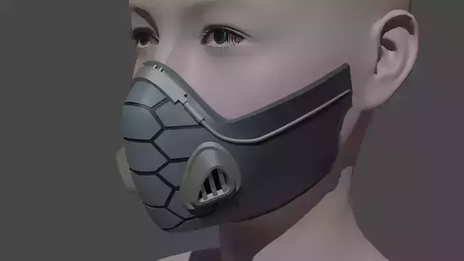 VIPER GAS MASK RESPIRATOR FROM VALORANT FOR 3D PRINTING 