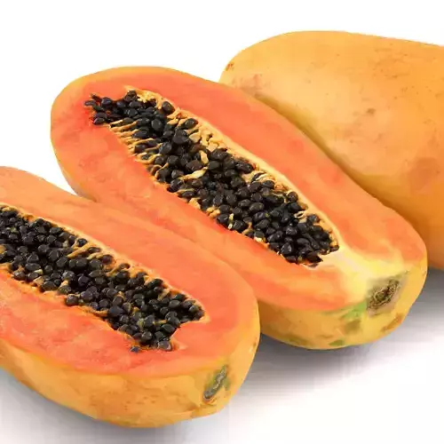 Papaya 01 - Photorealistic  Scan
