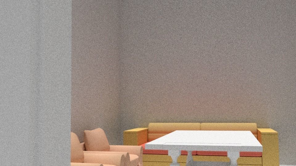 3d Home Model bathroom with walls and plants Low-poly 3D model_4