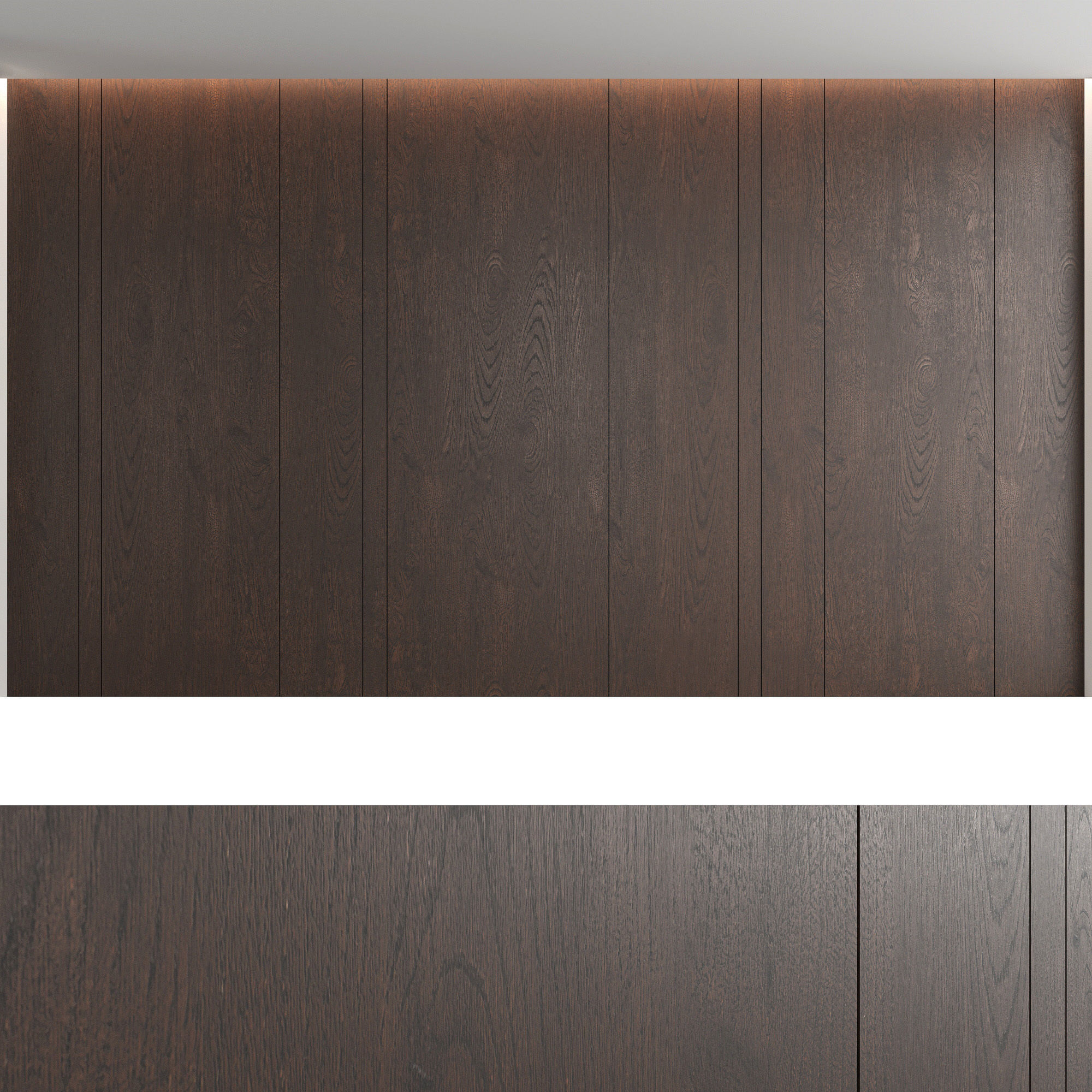 Wood panels set1 3D model_4