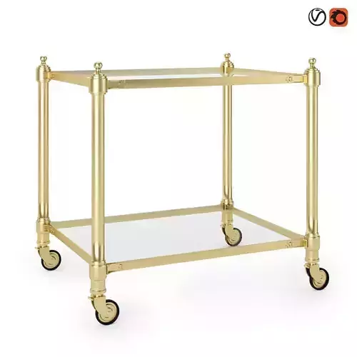 Stevenson Side Table 3D model