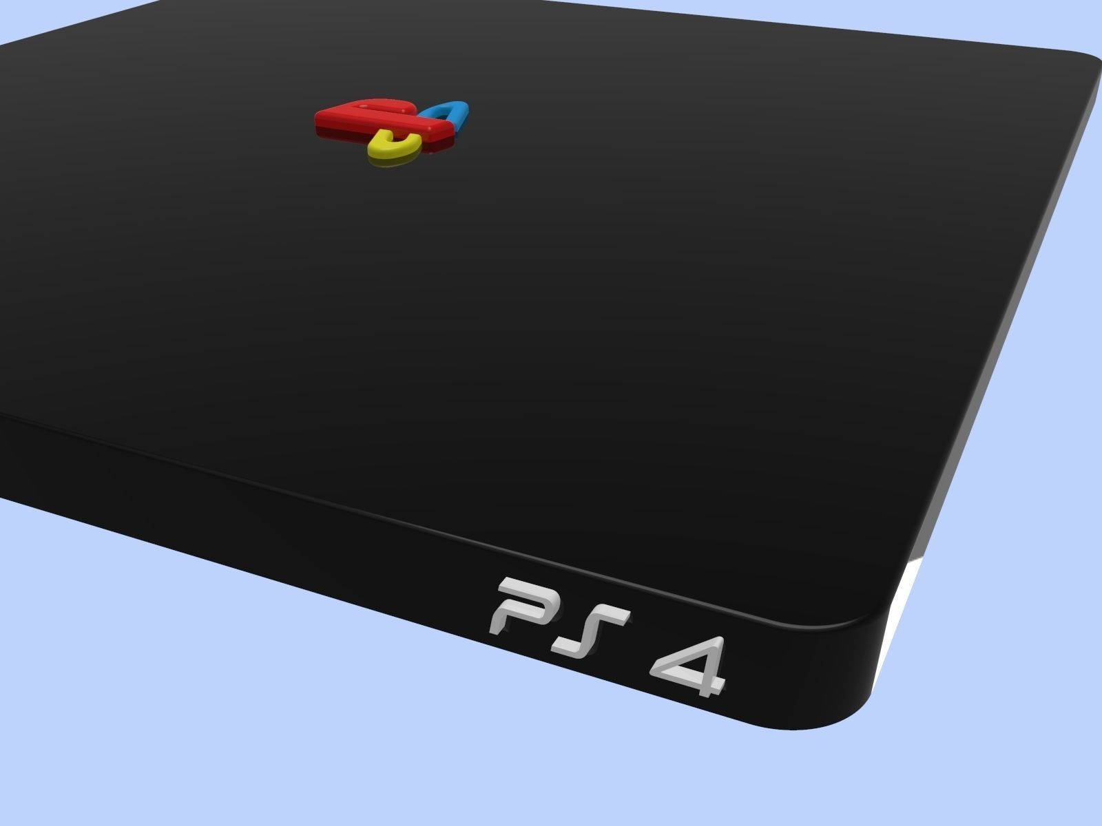 Original cover PS4 3d model for 3D printing 3D print model_3