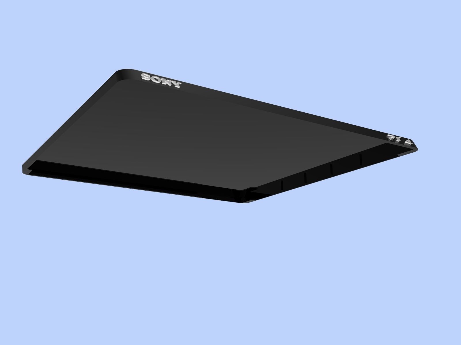 Original cover PS4 3d model for 3D printing 3D print model_6