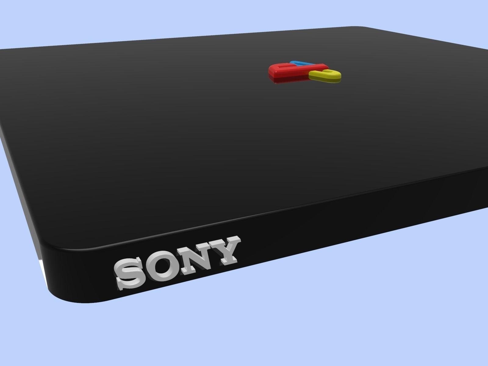 Original cover PS4 3d model for 3D printing 3D print model_1