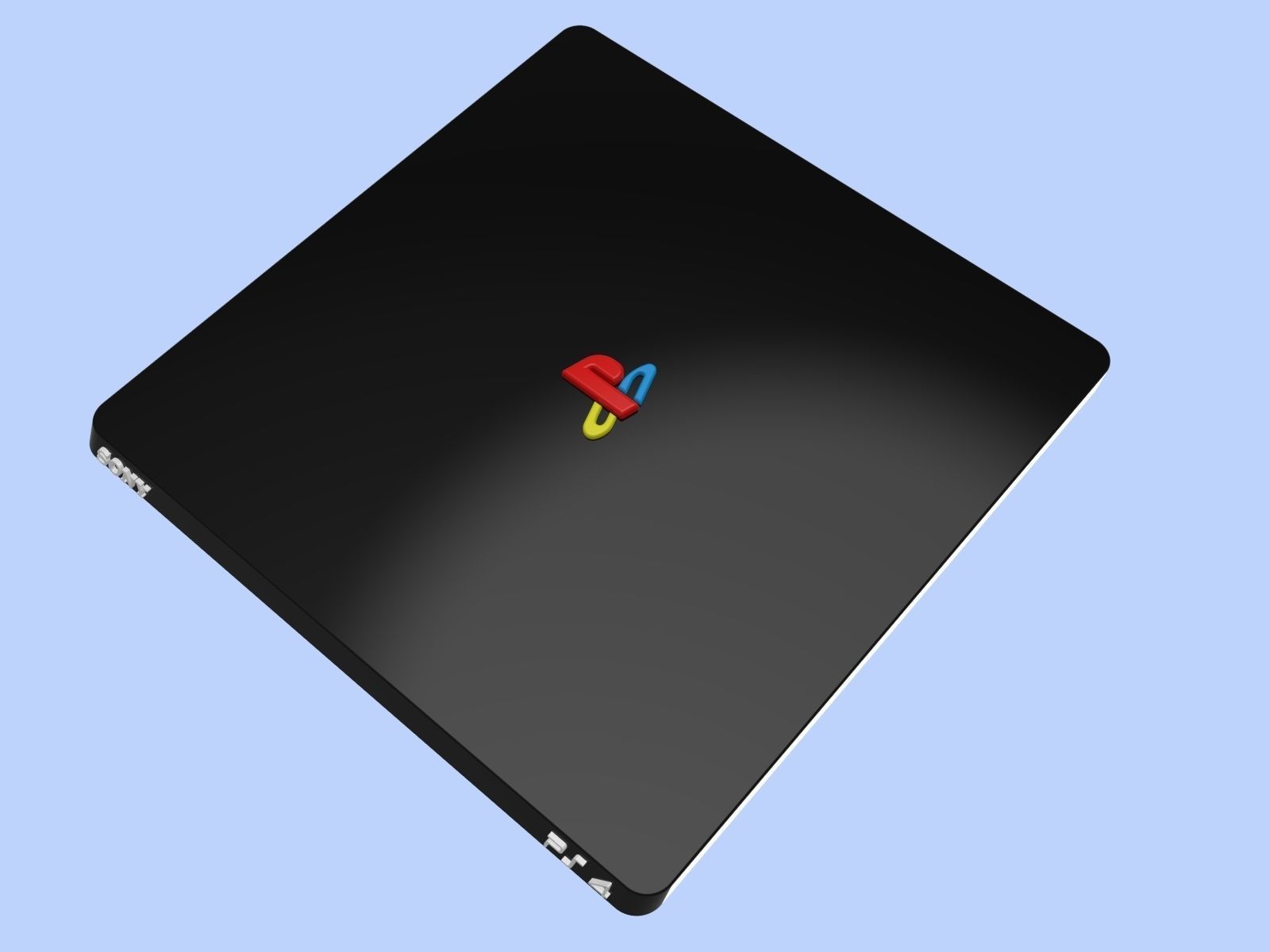 Original cover PS4 3d model for 3D printing 3D print model_2