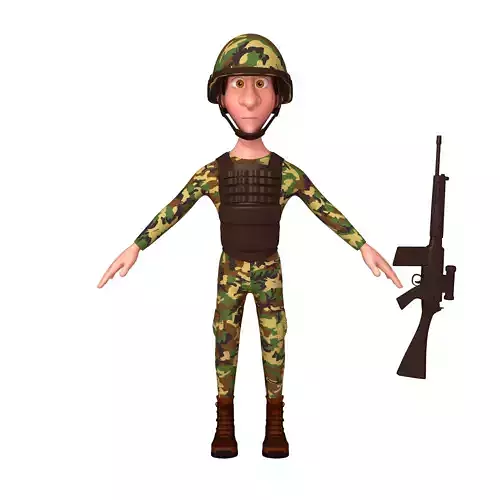 Soldier Cartoon
