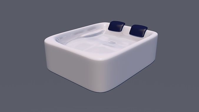 Tub for Two Person 3D model