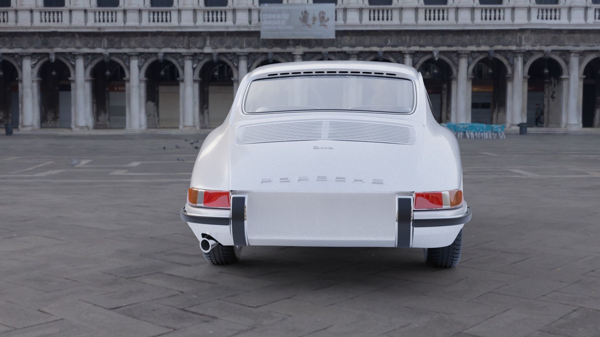 Porsche 911 1968 3D model_3