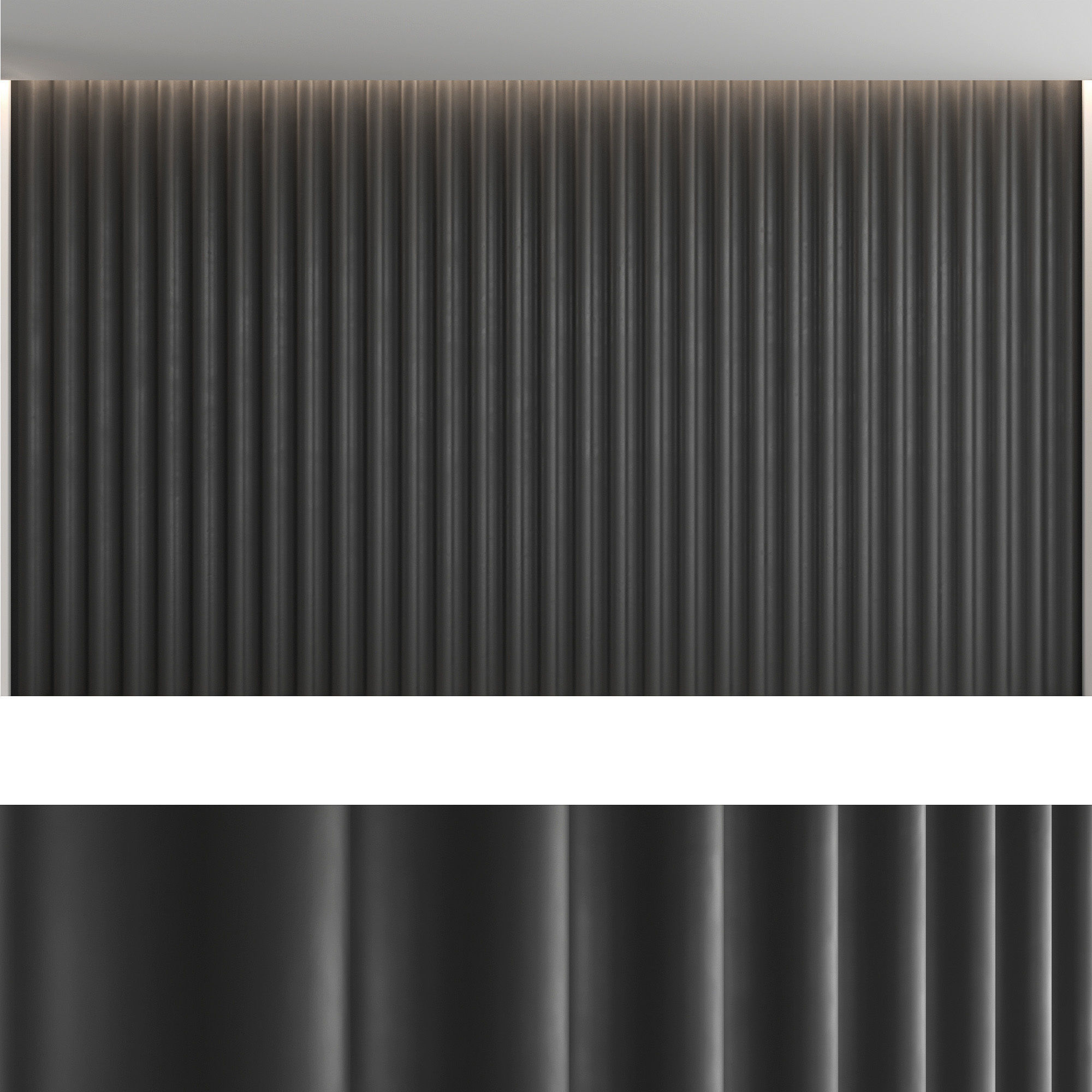 Wood panels set3 3D model_4