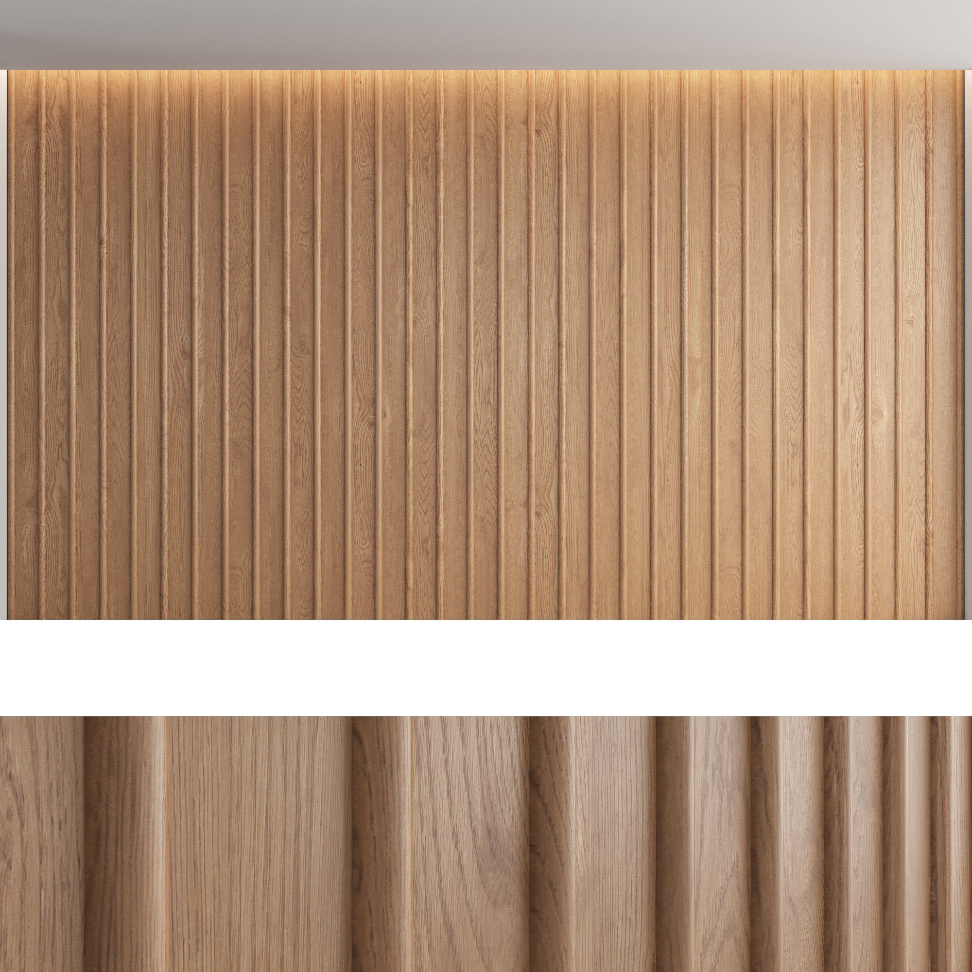 Wood panels set3 3D model_2