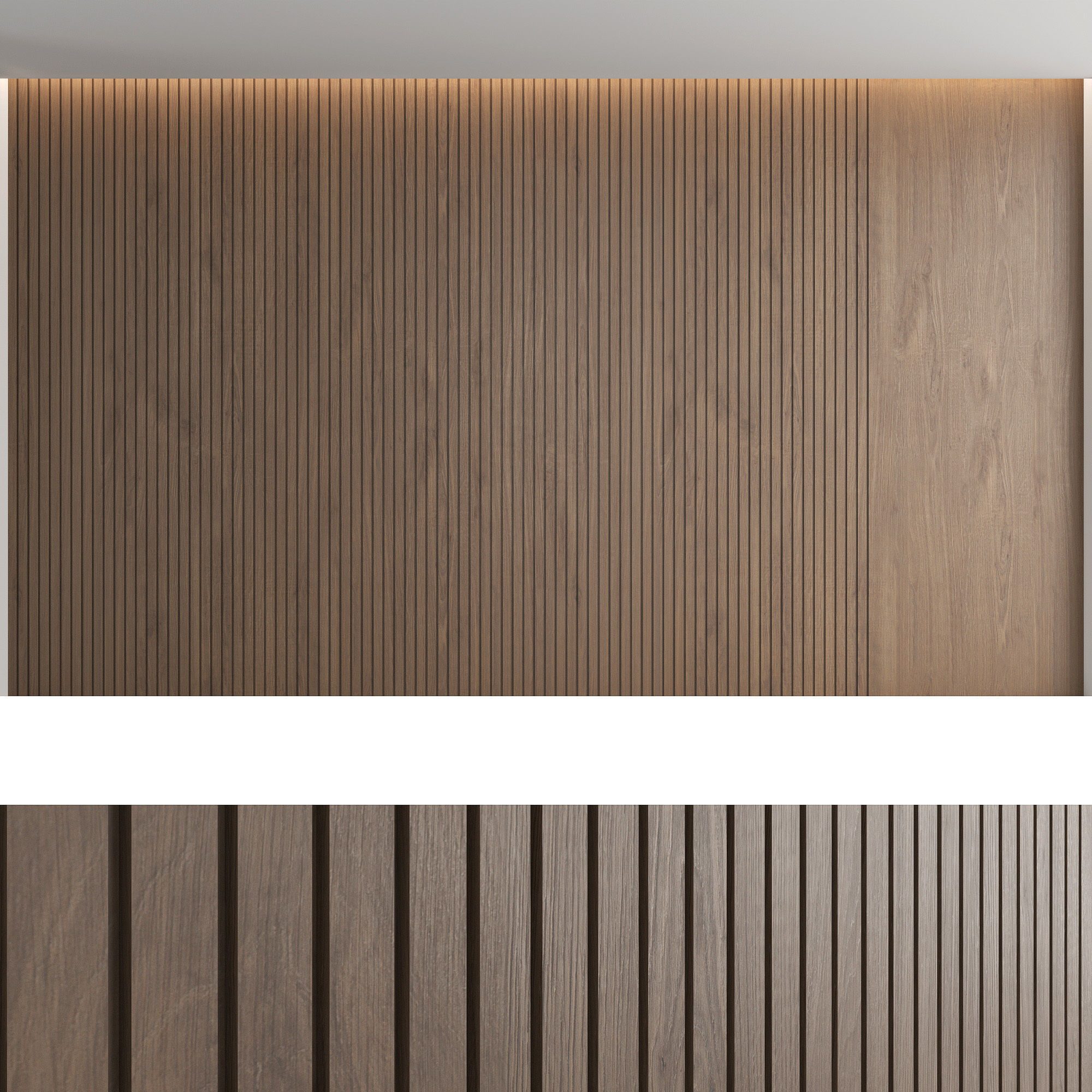 Wood panels set4 3D model_3