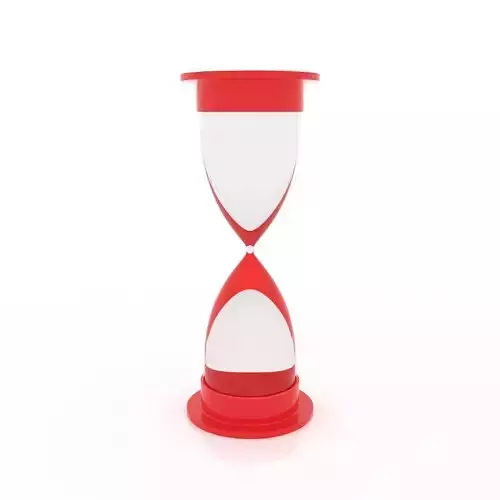 Hourglass Free low-poly 3D model
