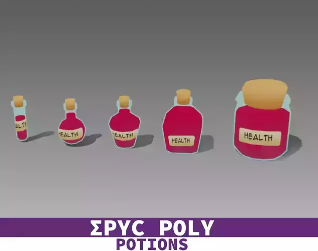 EPIC POLY - Magic Potions