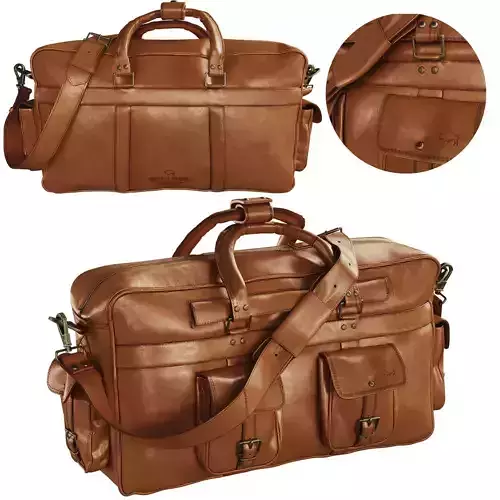 BUFFALO LEATHER PILOT BAG