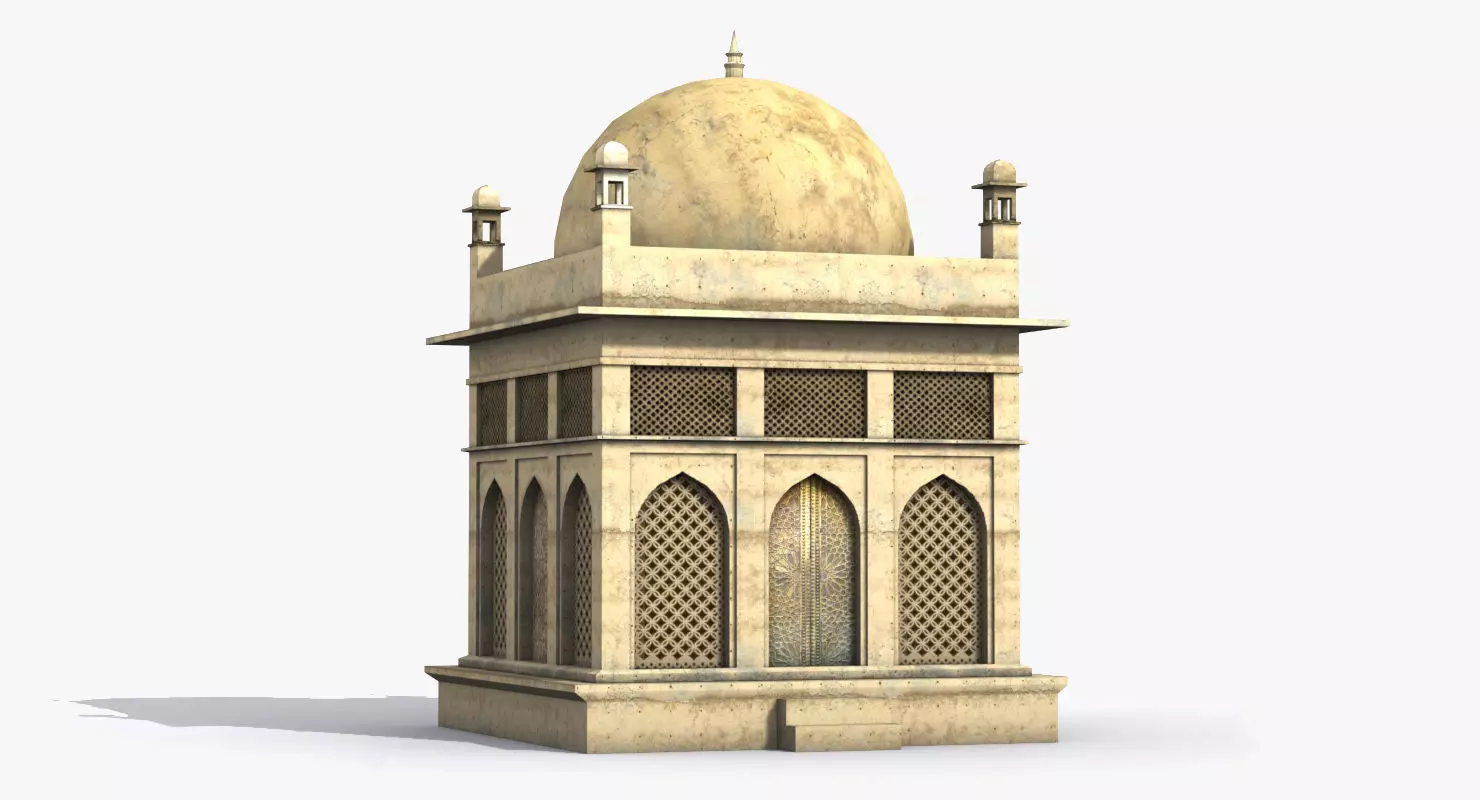 Arab x14 Low-poly 3D model