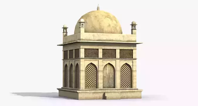 Arab x14 Low-poly 3D model