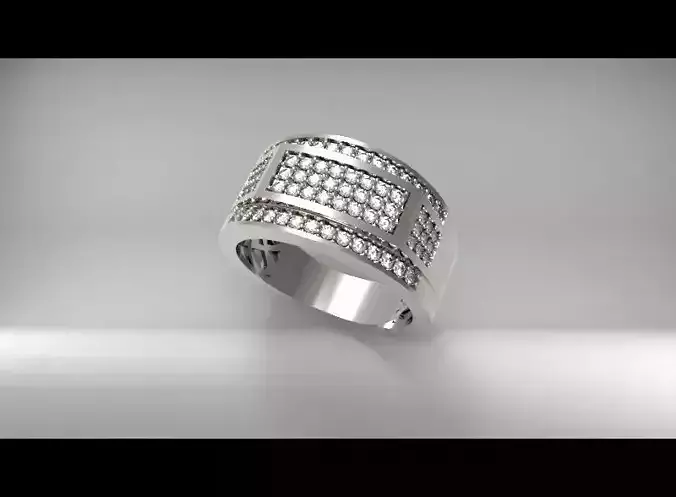 3D Print Ring Model 15