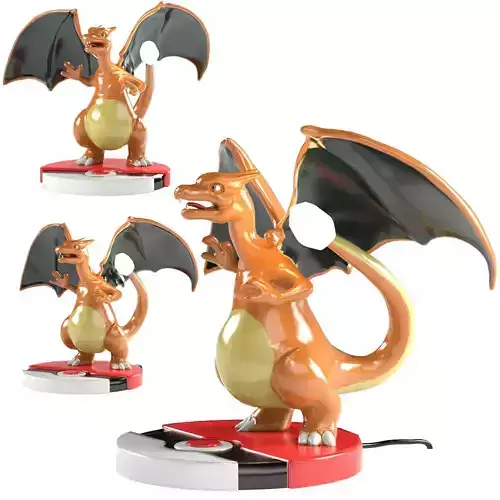 Charizard Lamp 3D model