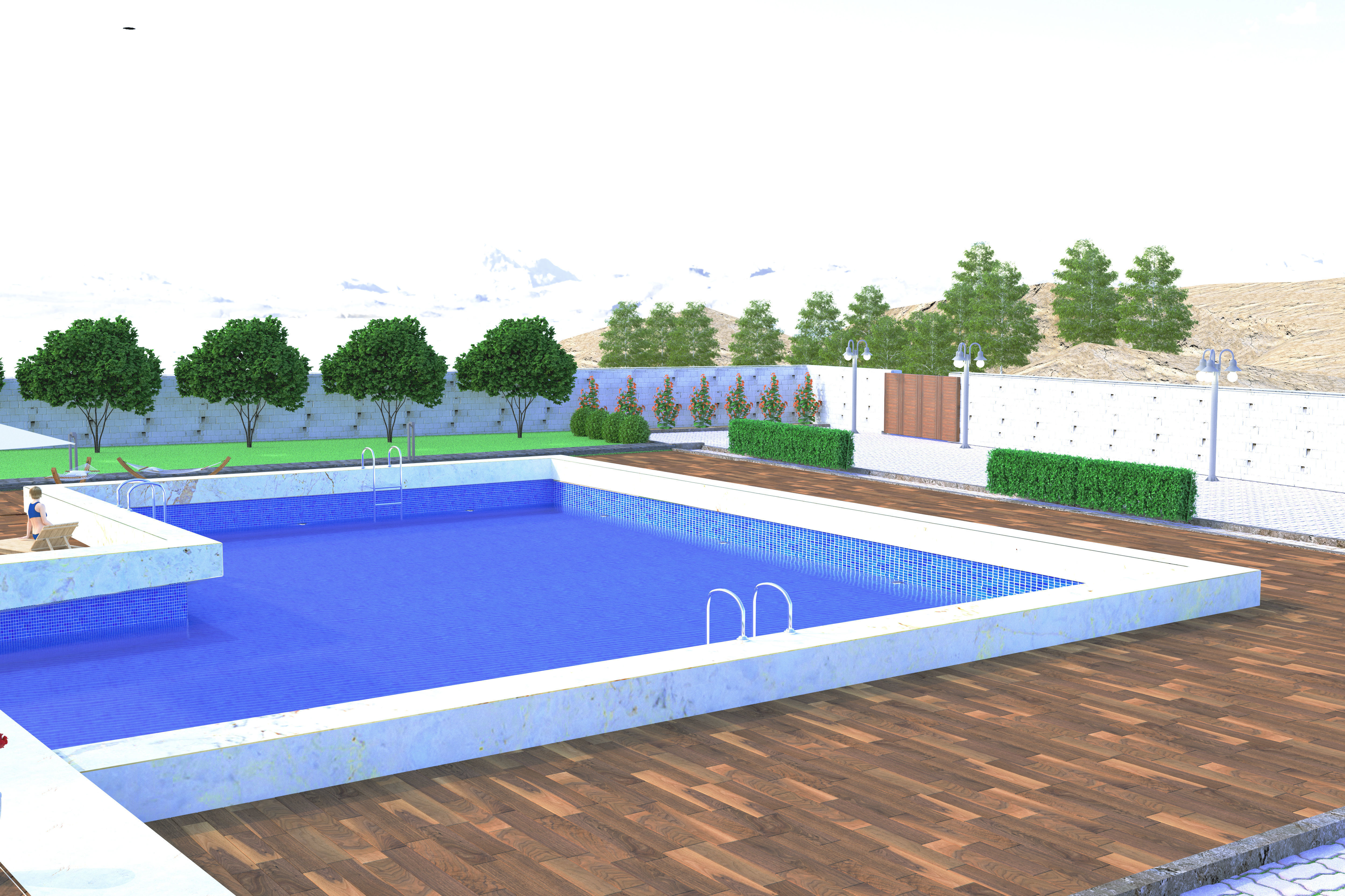Villa in Croatia 3D model_9