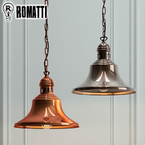 Hanging lamp Romatti Gallon  3D model