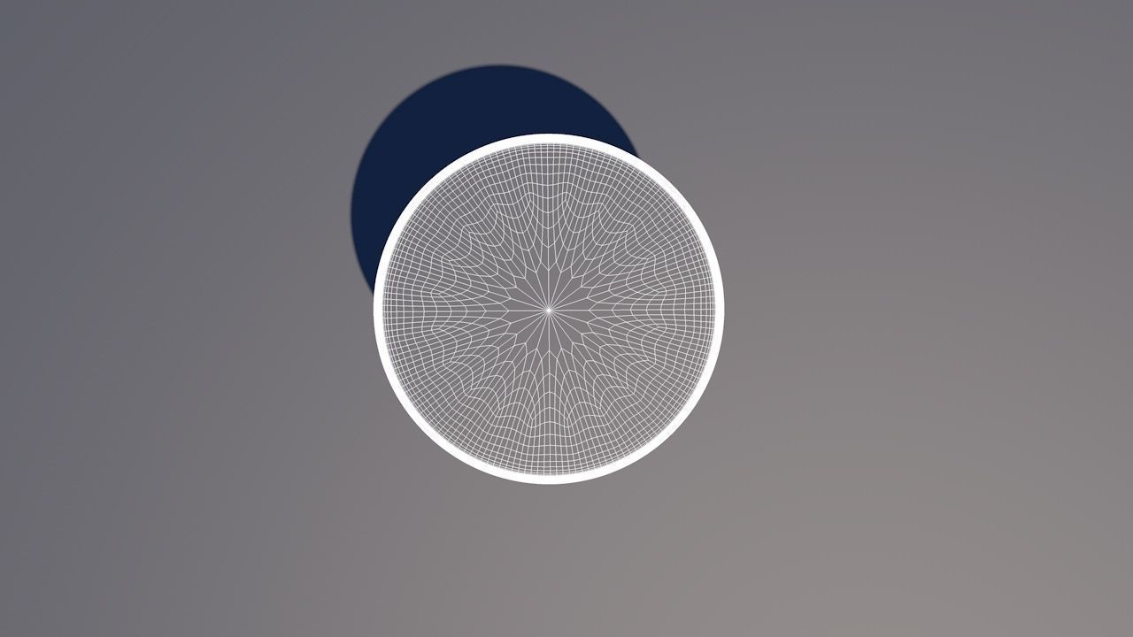 Round Table Dining Set 3D model_99