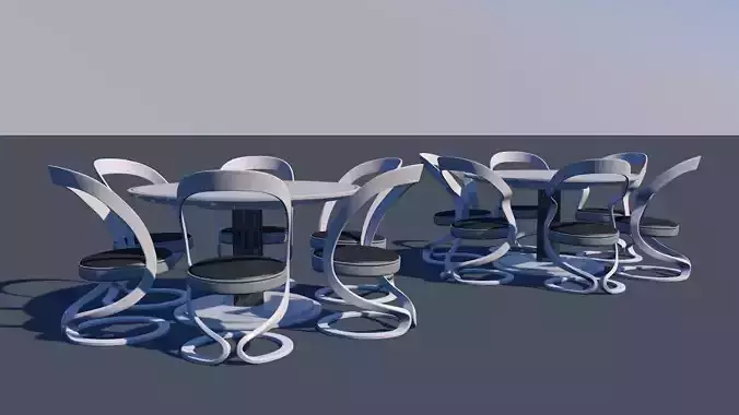 Round Table Dining Set