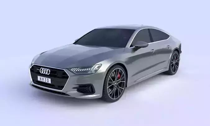 Audi A7 2019 3D model