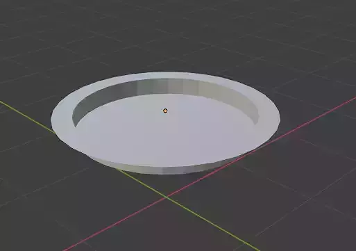 Low Poly Plate bowl