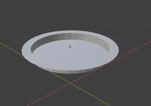 Low Poly Plate bowl Free 3D model_0