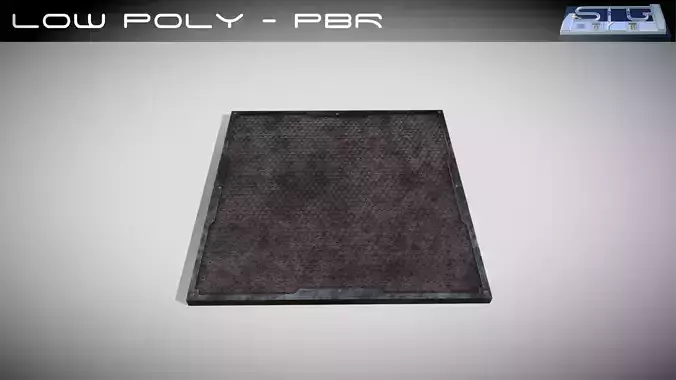 Sci-fi Floor Element