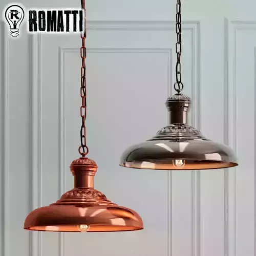 Hanging lamp Romatti Antique