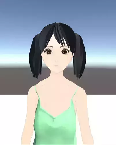 Unity Humanoid Model Anime006