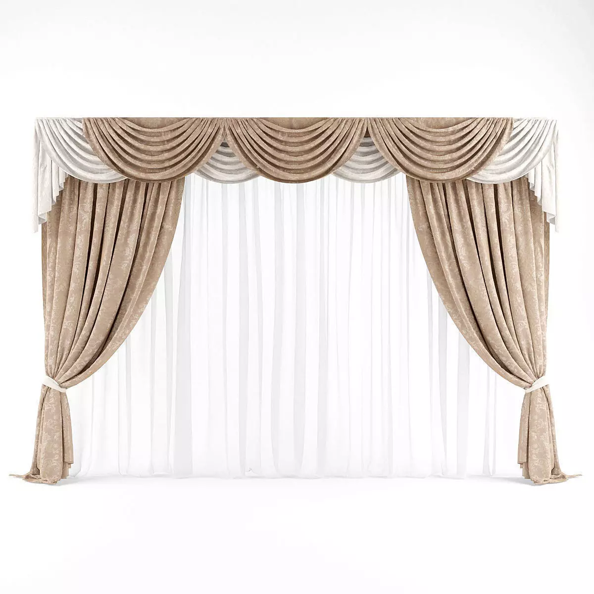Curtain 3D model 26 3D model_0