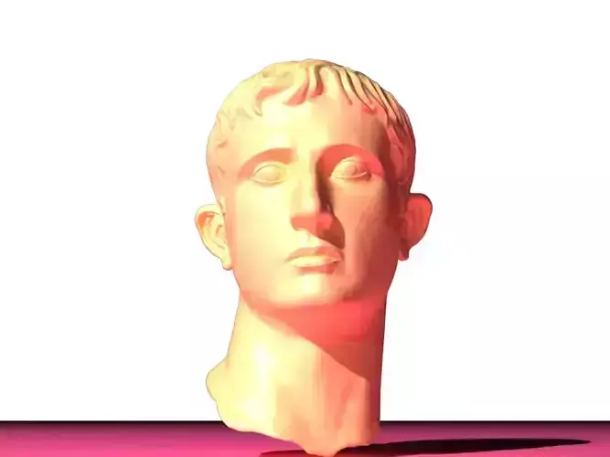 Roman Greek Head statue