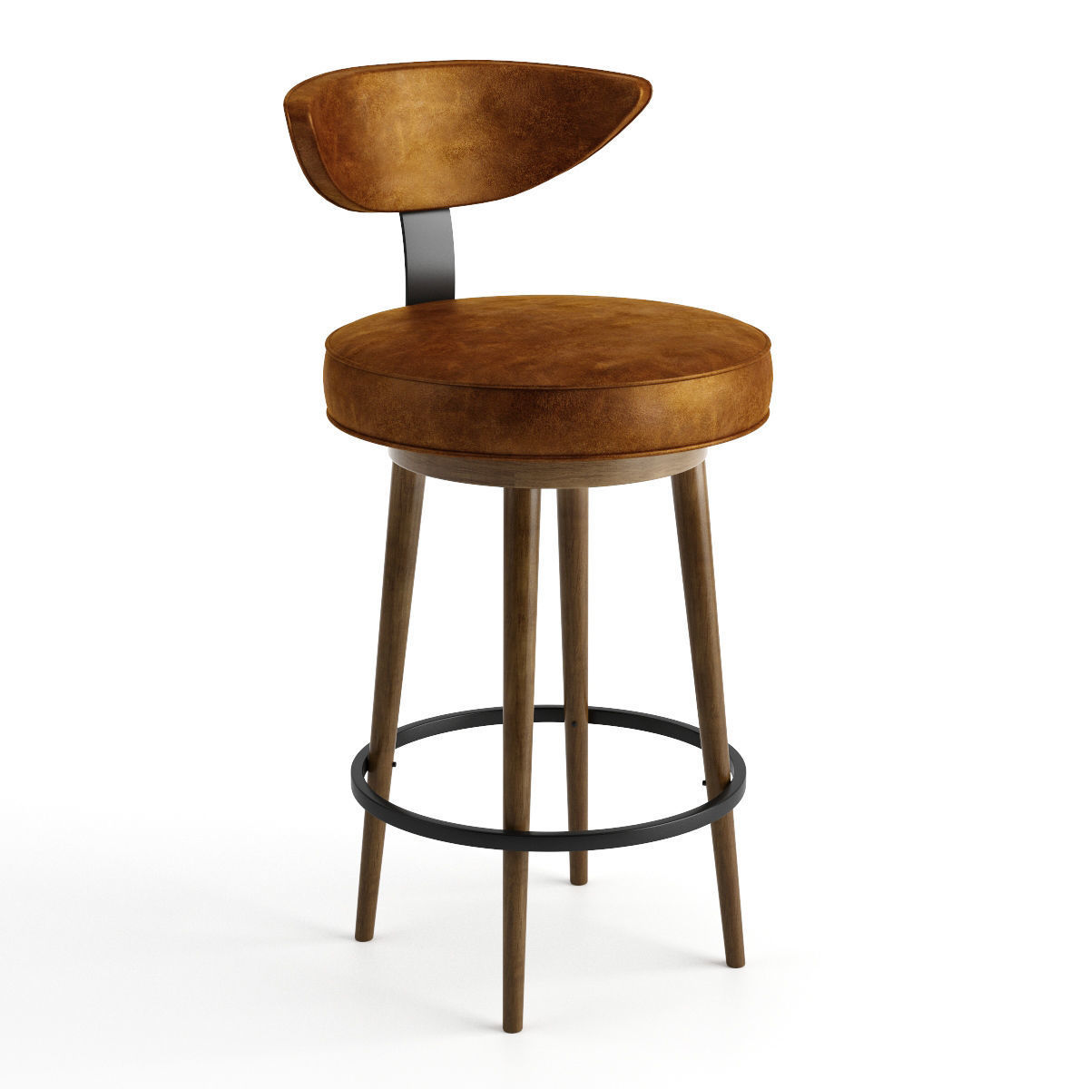 Alter London - Linden Barstool 3D model_2