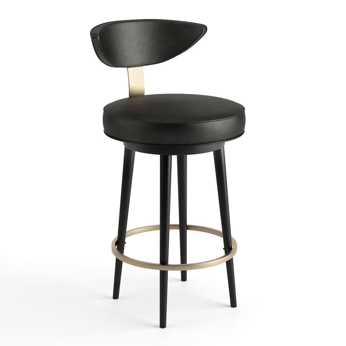 Alter London - Linden Barstool 3D model_3