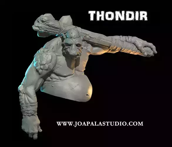 THONDIR BUST 3D print model