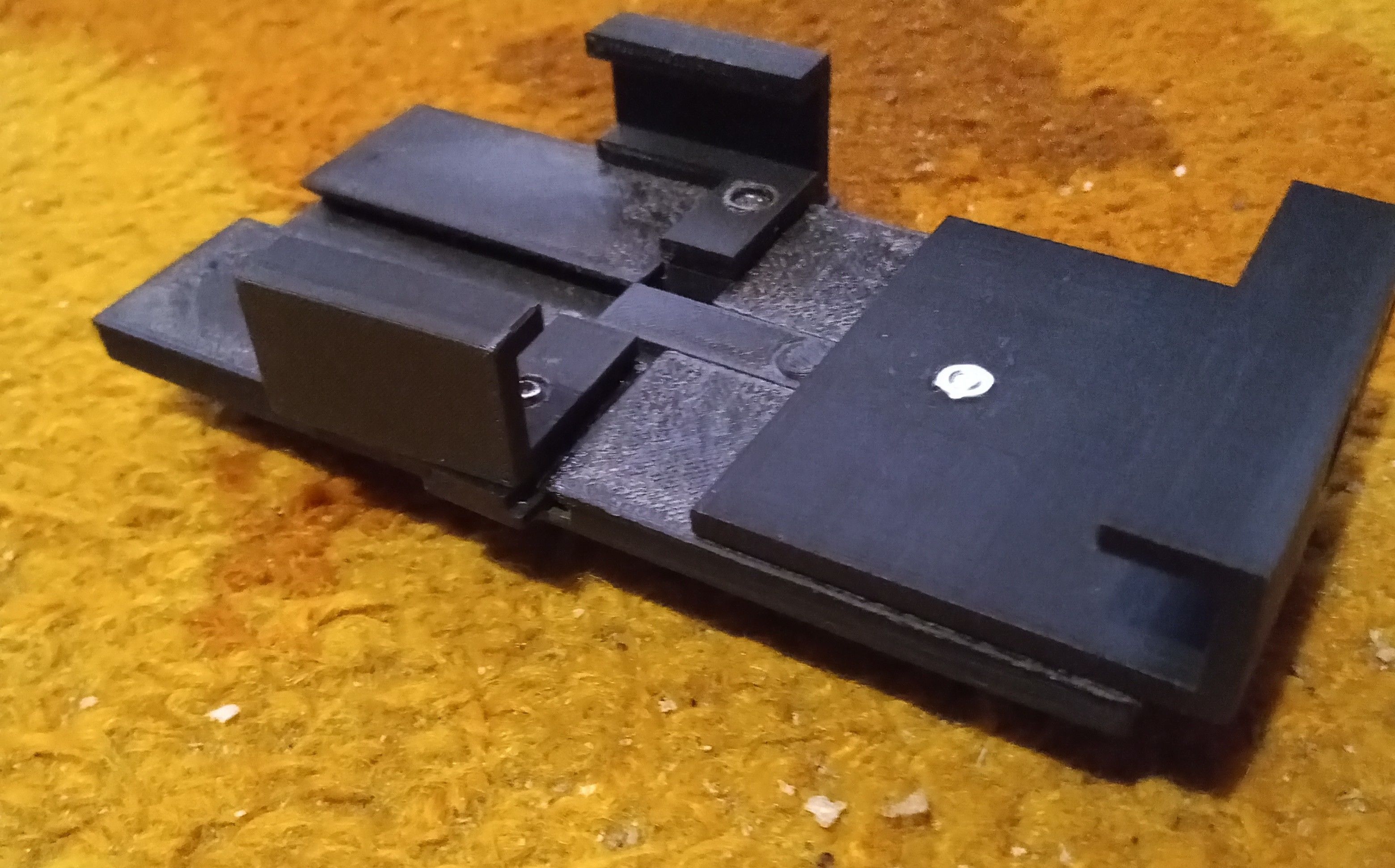 car cell phone holder 3D print model_2