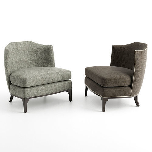 Box Living - Bouche Lounge Chair 3D model