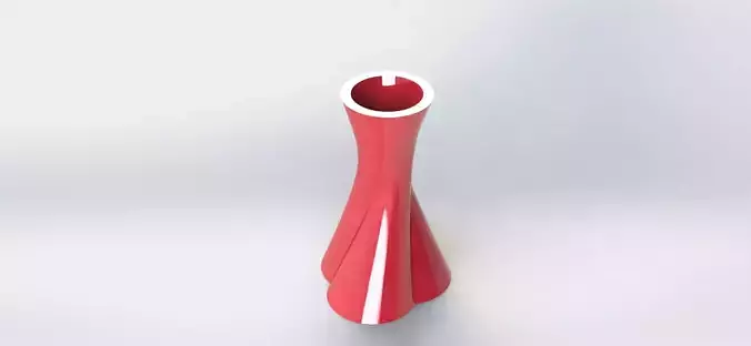 Decorative Flower Pot 22 3D print model
