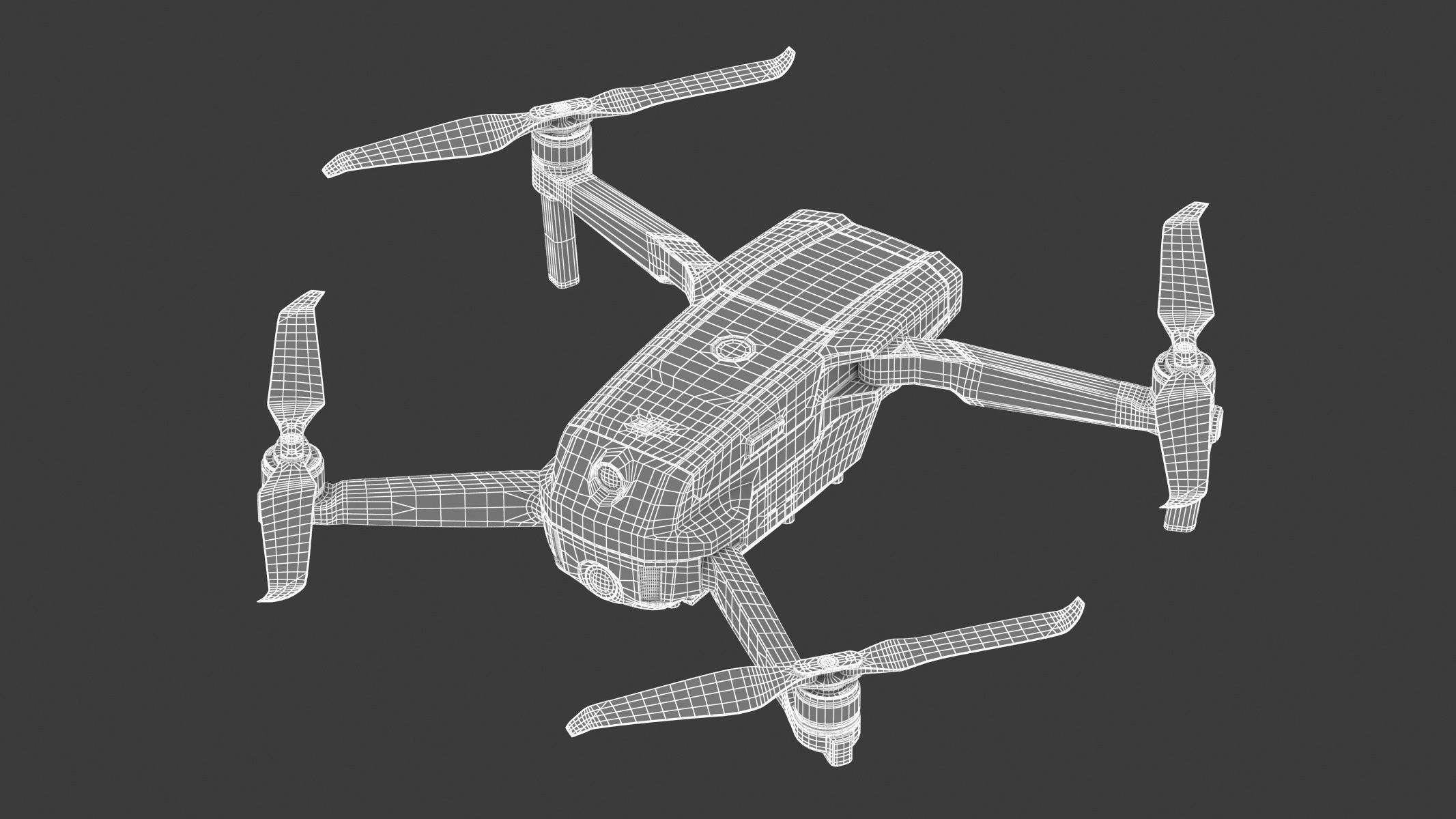 DJI Mavic Air 2 3D model_13
