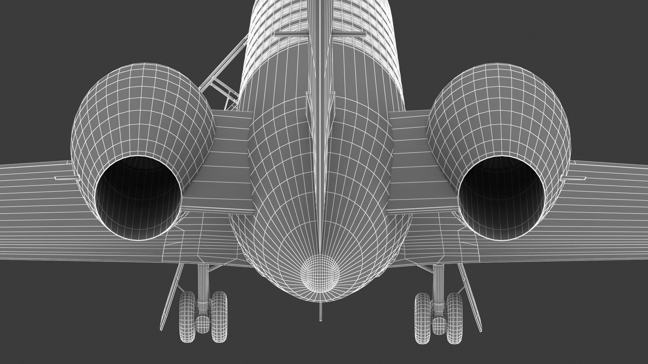 Gulfstream G550 with Interior and Cockpit 3D model_56
